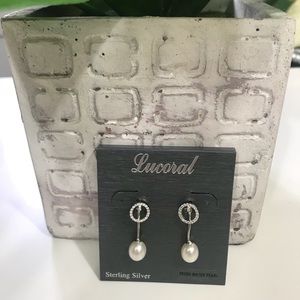 Lucoral Pearl Earrings